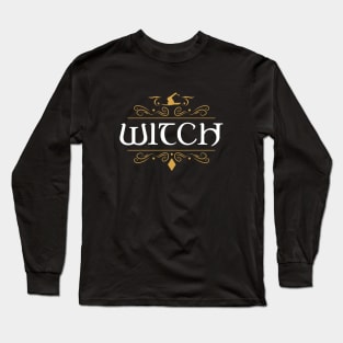 Witch Character Class Pathfinder Inspired Tabletop RPG Gaming Long Sleeve T-Shirt